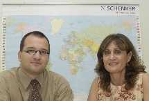 Mrs. Nora Siperman and Mr. Shlomo Shaul