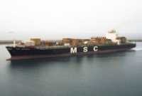 MSC Nerissa at the port of Ashdod