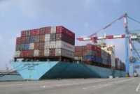 Two large K-Line container vessels called at the port of Ashdod after years that the company by-passed the port