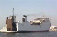 The new upgraded service which began on May 24 introduced a new RoRo vessel the Pontos. The new vessel joins "Trader 1”