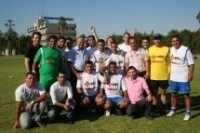 13 soccer teams representing local cargo agents participated last week in the first ever soccer tournament of its kind, held in Israel