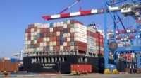 The vessel called at the port’s new Carmel terminal to pick up about 2,000 containers which had originally been due to be unloaded at Port Said