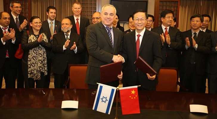 Israel deepens economic ties with China