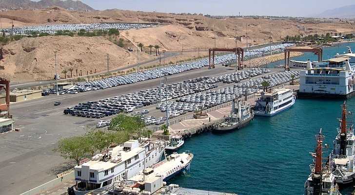 Eilat Port operates container service via Jordan's port of Aqaba