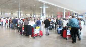 The workers launched a slowdown for Terminal 3 last Thursday