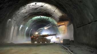 Excavation of the 650 Meter Twin Road Harel Tunnels Completed