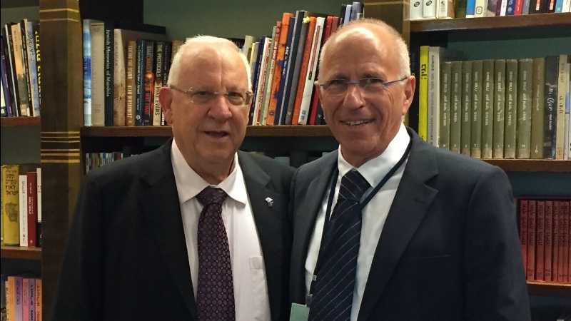 Chamber of Commerce delegates met Israel’s President Rivlin