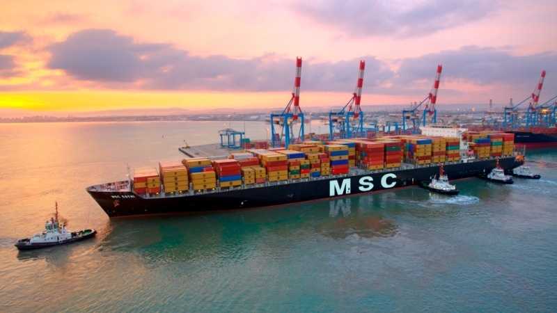 MSC launches direct weekly service between India and USA, Via Haifa