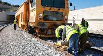 The train will be the first to run on electricity, target date for launching the line is January 2018