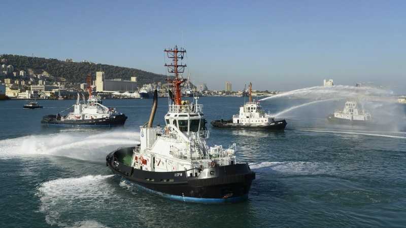 Haifa Port received a powerful new tug